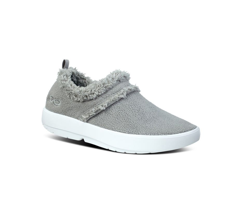 Oofos Women's Oocoozie Low - Slippers Grey ( CVKDE-2460 )